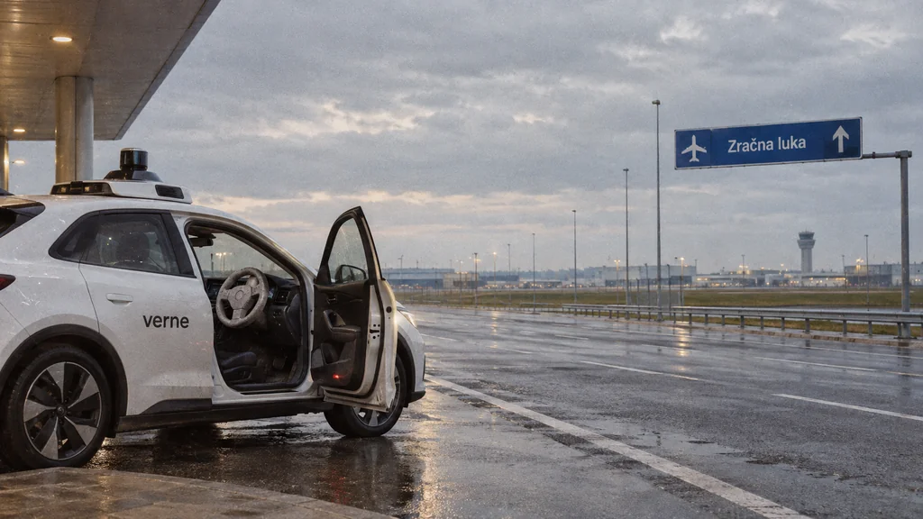 Zagreb’s driverless robotaxi isn’t on Uber