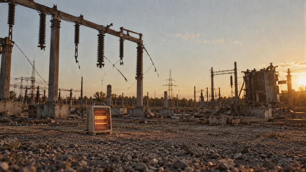 Trypilska hit as Kyiv faces power cuts