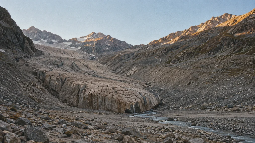 Swiss glaciers shed 5.5%, feeding summer rivers