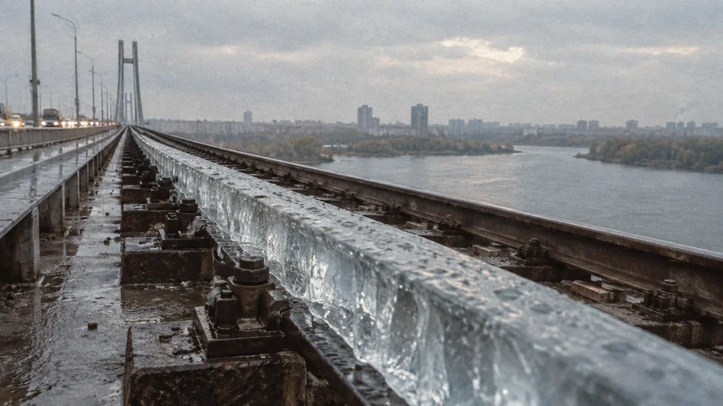 Kyiv bridge strikes halt cross-river metro