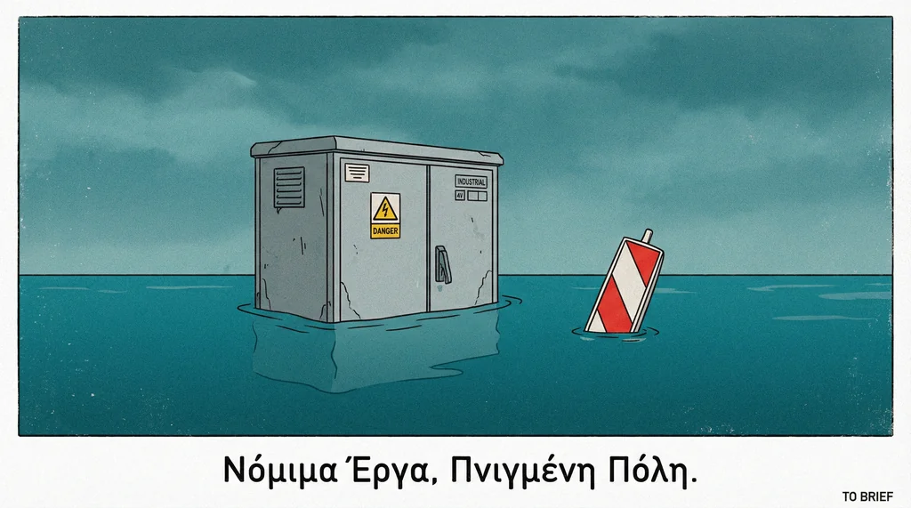 Αντιπαράθεση για τις πλημμύρες στη Γλυφάδα