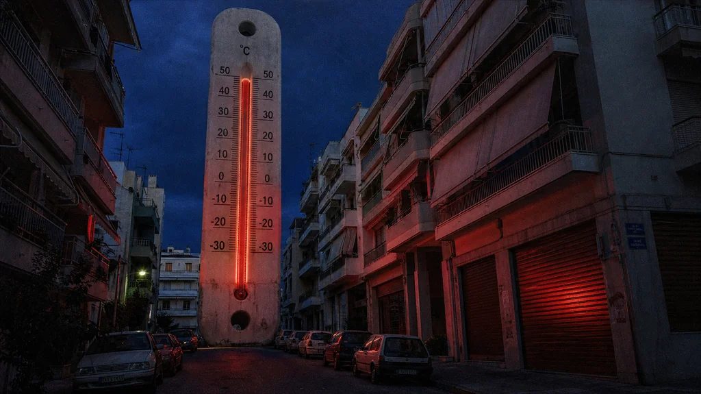 Καύσωνας 43°C και βίαια μπουρίνια: πώς συνδέονται