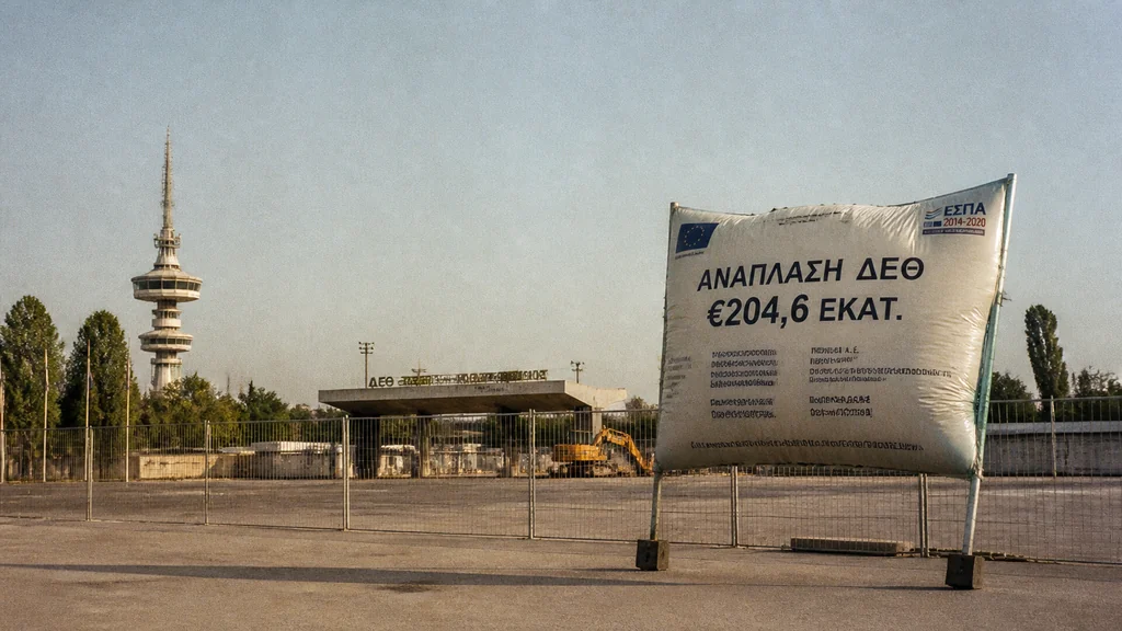 Ανάπλαση ΔΕΘ: διαγωνισμός 204,6 εκατ. χωρίς ιδιώτη