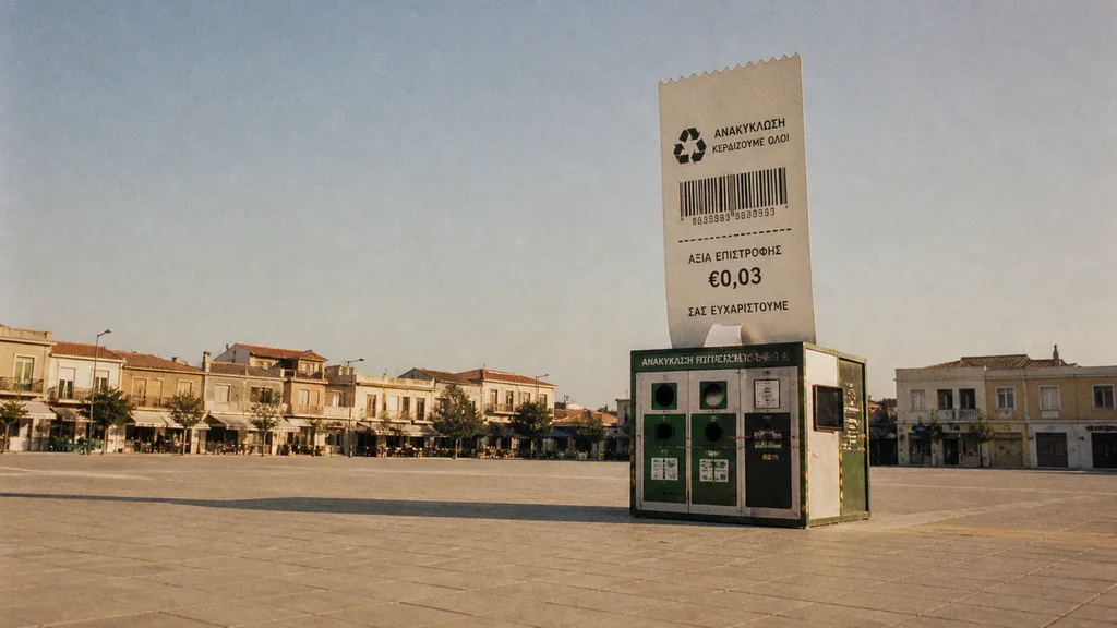 Το «σπιτάκι ανακύκλωσης» των 300.000 ευρώ, με διεθνείς τιμές