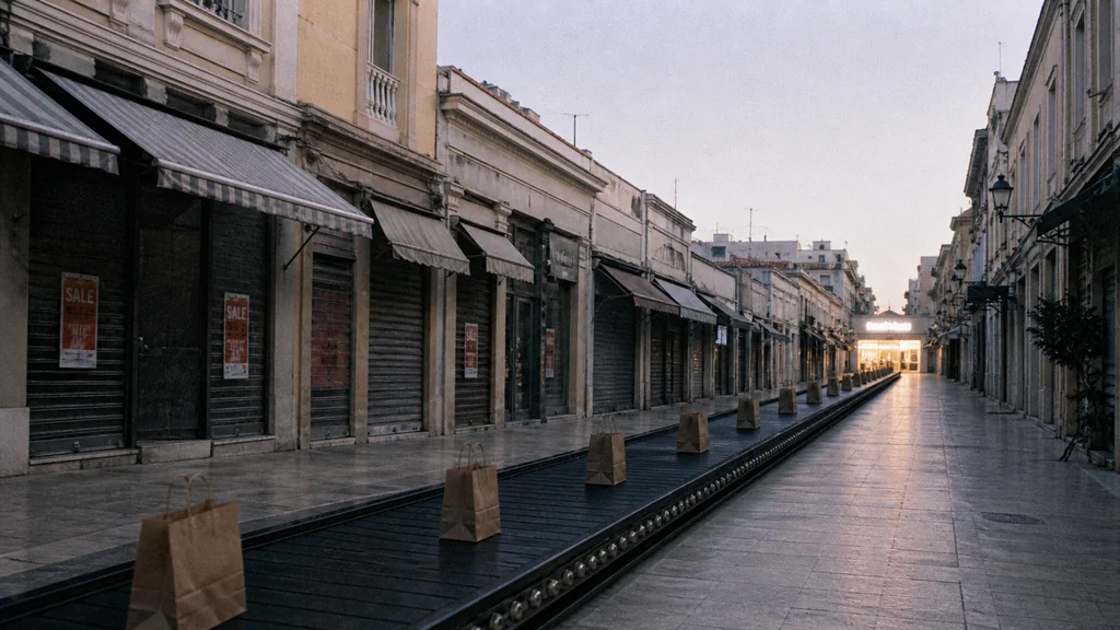 Επτά στους δέκα εμπόρους της Αθήνας είδαν χειρότερο τζίρο