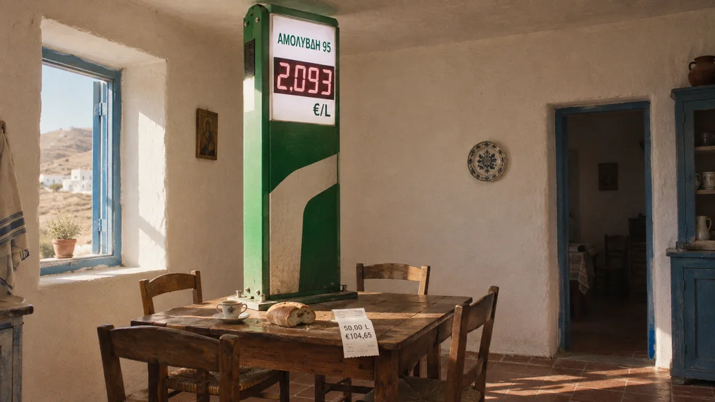 Στα 104 ευρώ το γέμισμα 50 λίτρων βενζίνης